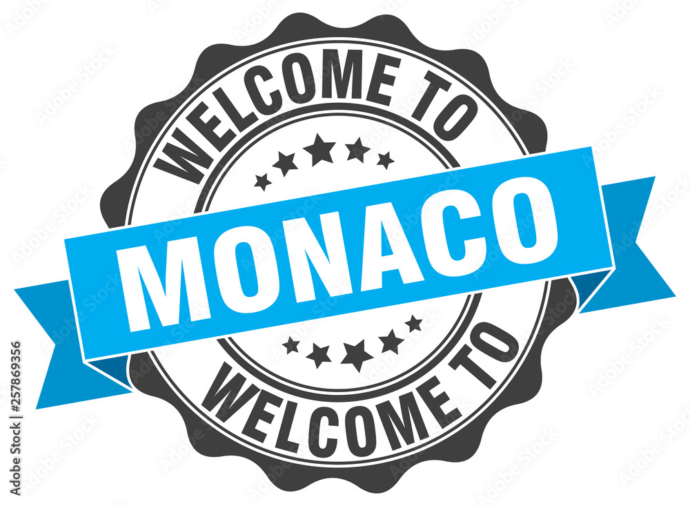 Monaco round ribbon seal