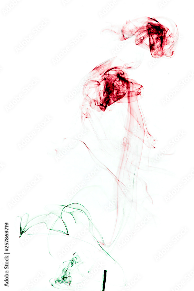 Abstract smoke on white background 7 Abstract smoke on white background 7