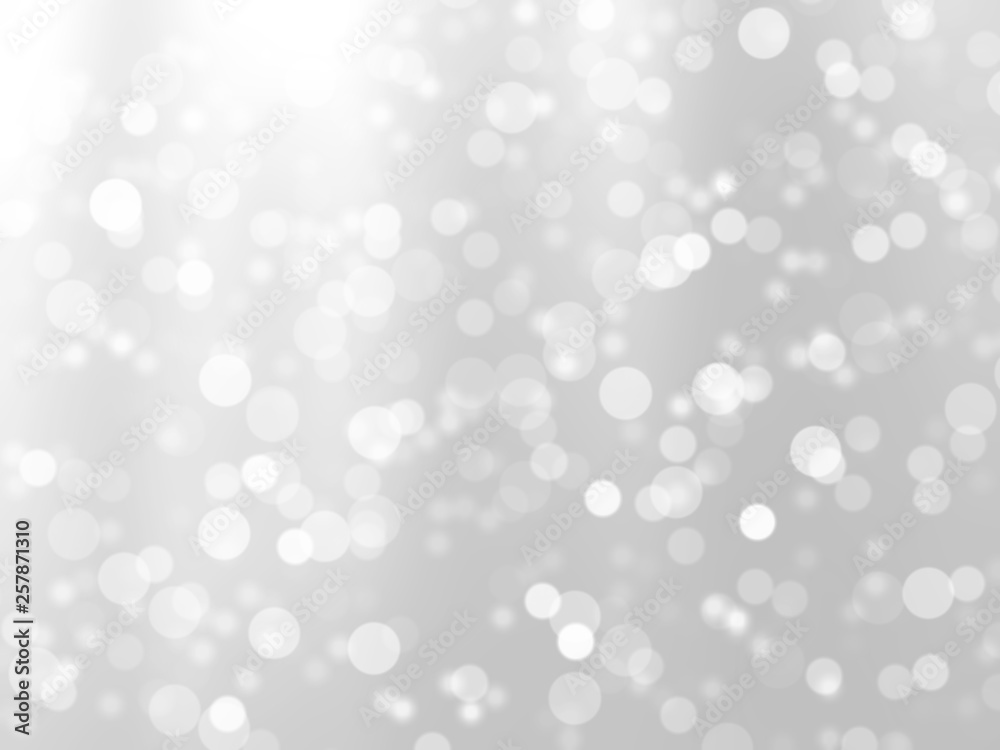 Abstract white Bokeh circles for Christmas background. White blur abstract background. Bokeh colorful glows sparkle beautiful Valentines Day concept. Abstract white Bokeh circles for Christmas background. White blur abstract background. Bokeh colorful glows sparkle beautiful Valentines Day concept.