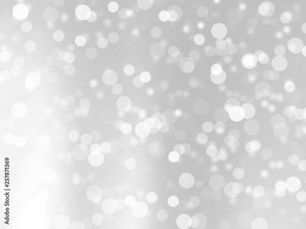 Abstract white Bokeh circles for Christmas background. White blur abstract background. Bokeh colorful glows sparkle beautiful Valentines Day concept. Abstract white Bokeh circles for Christmas background. White blur abstract background. Bokeh colorful glows sparkle beautiful Valentines Day concept.