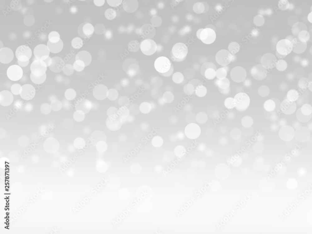 Abstract white Bokeh circles for Christmas background. White blur abstract background. Bokeh colorful glows sparkle beautiful Valentines Day concept. Abstract white Bokeh circles for Christmas background. White blur abstract background. Bokeh colorful glows sparkle beautiful Valentines Day concept.