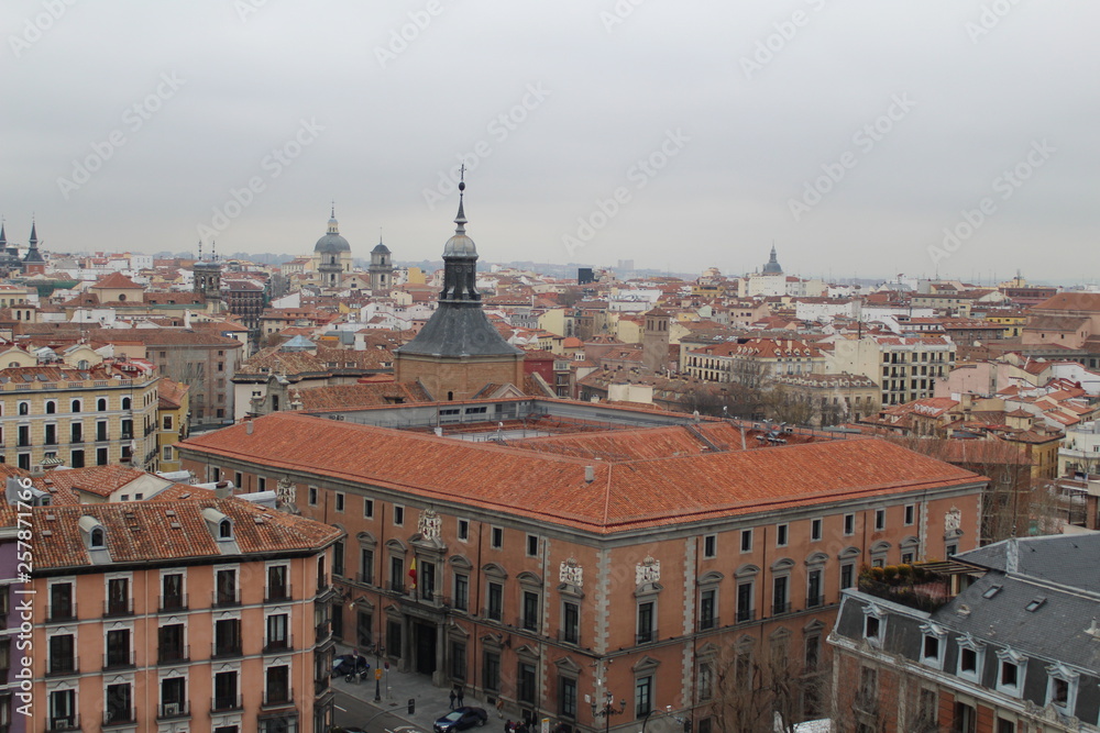 Panorama of Madrid