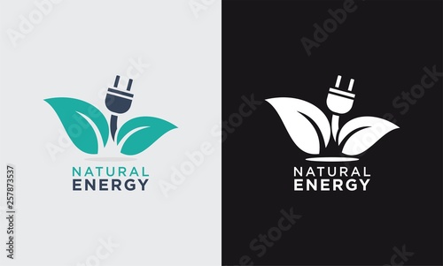 natural energy icon logo