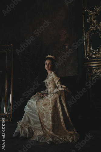 Rococo Marie Antoinette XVIII century photo