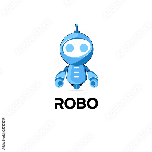 robo design concept for industrial and games photo