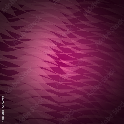 Abstract geometric shape pink background with waves