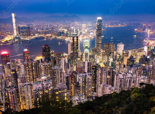世界三大夜景 香港 ビクトリア・ハーバー