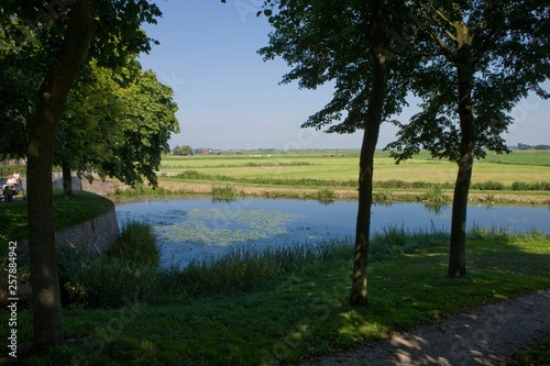 City of Elburg Veluwe Netherlands canal