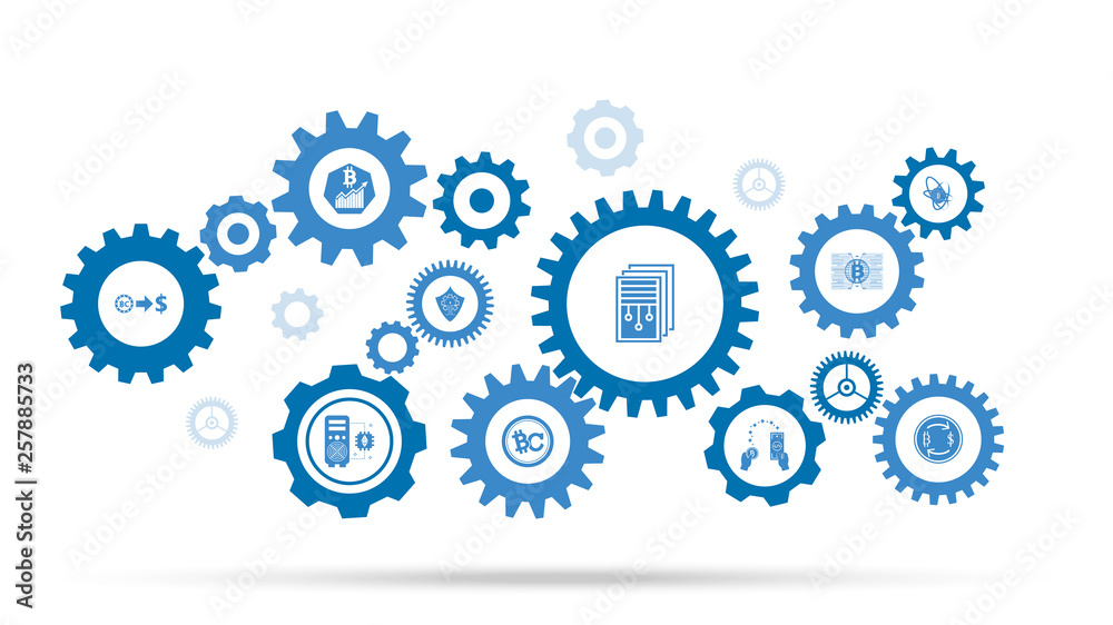 Digital document icon. From cryptocurrency set Digital document icon. From cryptocurrency set