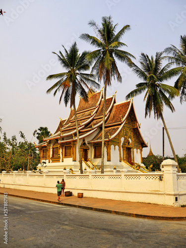 Obraz na płótnie Luang Prabang, Laos, Wat w salonie