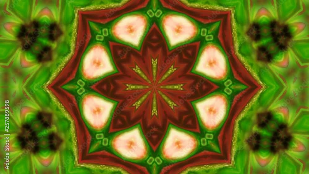 Abstract Colorful Kaleidoscope Movement Abstract Colorful Kaleidoscope Movement