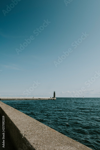 Lighthouse in Gdynia, Poland