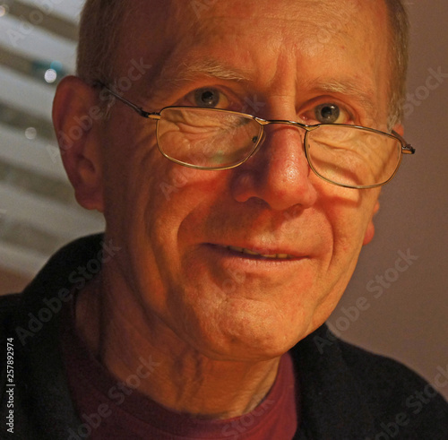 Bild auf Leinwand Portrait von Lothar Nahler