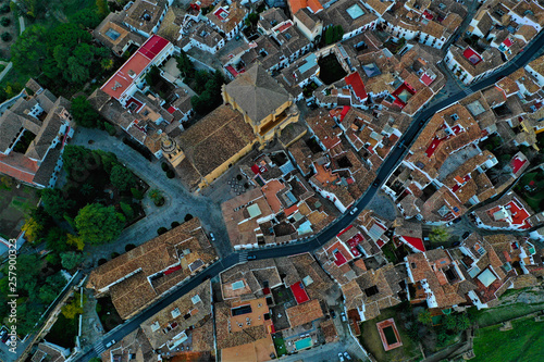 Ronda in Spanien Luftbilder - Puente Nuevo, Plaza de Toros de Ronda und Sehenswürdigkeiten von Ronda