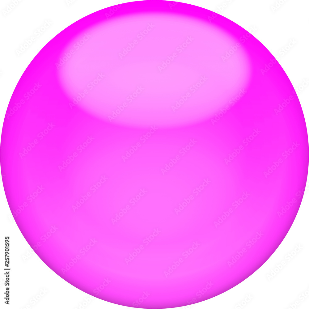Web button 3d - purple glossy sphere, isolated Web button 3d - purple glossy sphere, isolated