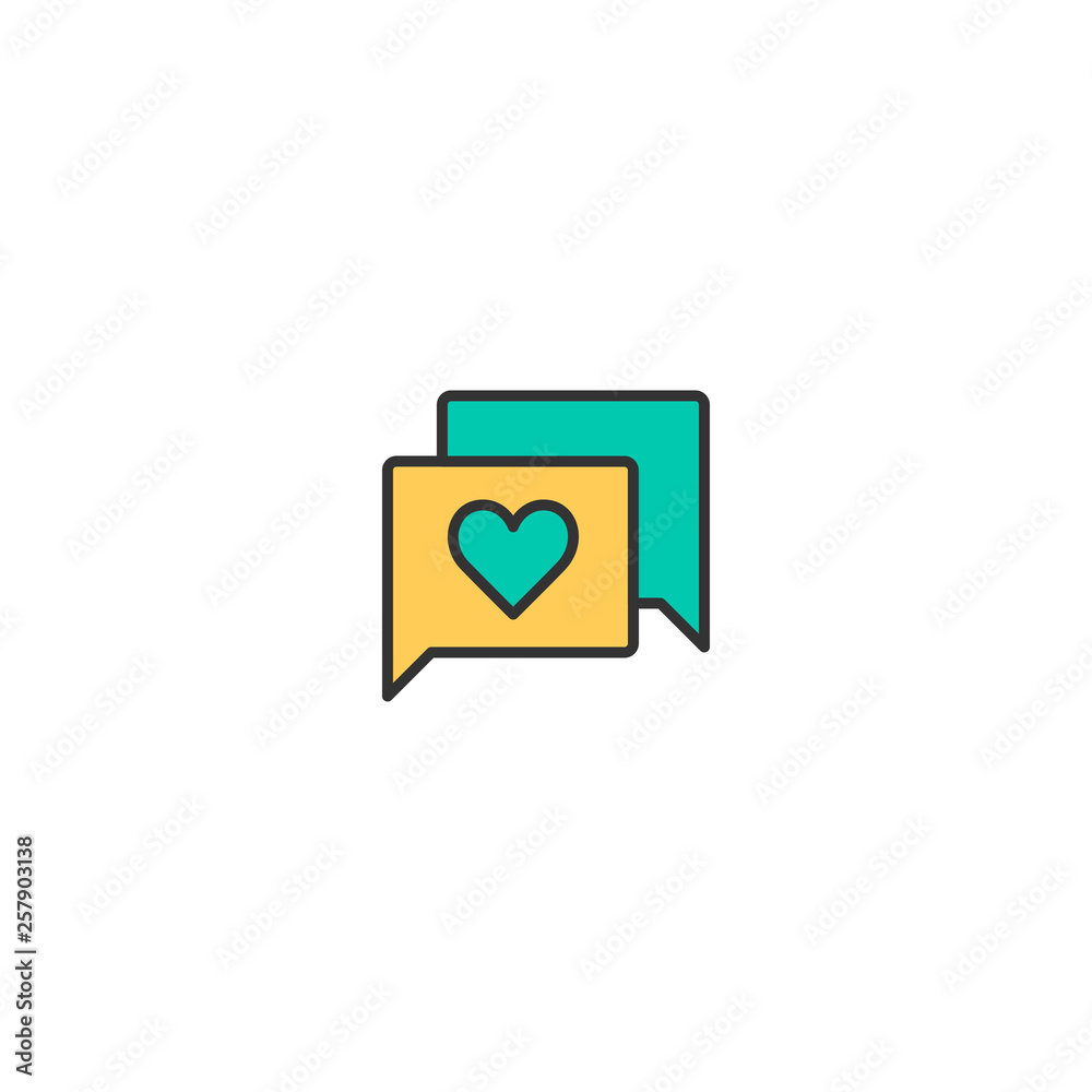 Chat Icon Design. Lifestyle icon vector design Chat Icon Design. Lifestyle icon vector design