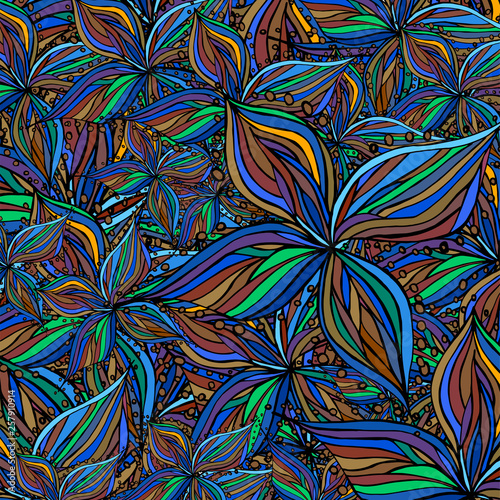 Vector background with abstract vivid figures.