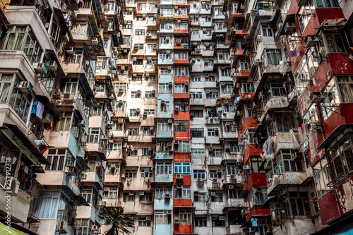 Hong Kong, Quarry Bay, apartment blocks photo