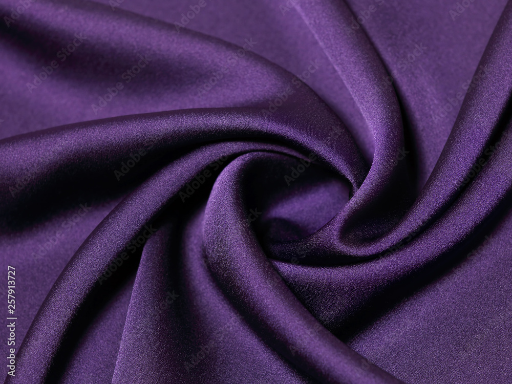 Obraz premium Twisted purple silk