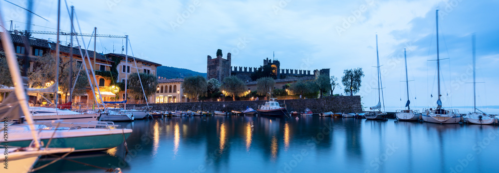 Castle of Torri del Benaco - Lake Garda Italy