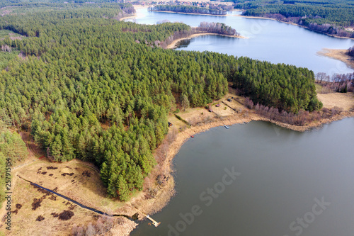Fototapeta Naklejka Na Ścianę i Meble -  wiosna na Mazurach