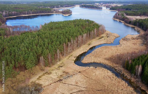Fototapeta Naklejka Na Ścianę i Meble -  wiosna na Mazurach