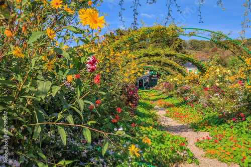 Foto Giverny garden, Normandy, France