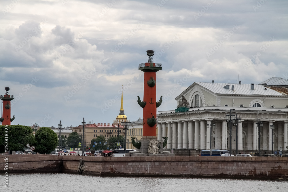 columns of St. Petersburg