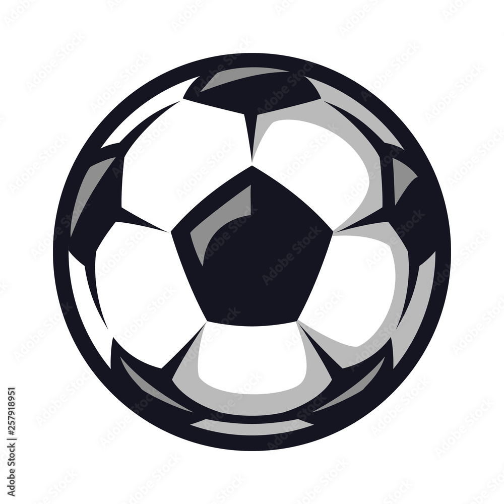 Football flat icon, soccer ball. Sport accessory games. Vector illustration, isolated on white background. Simple shape for design logo, emblem, symbol, sign, badge, label, stamp. Football flat icon, soccer ball. Sport accessory games. Vector illustration, isolated on white background. Simple shape for design logo, emblem, symbol, sign, badge, label, stamp.