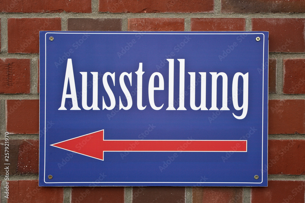 Obraz premium Ausstellung