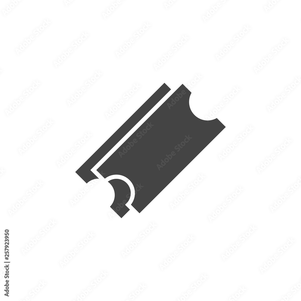 Ticket graphic design template vector illustration Ticket graphic design template vector illustration