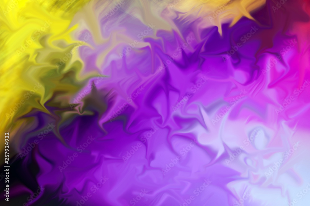 Bright multicolor abstract background with a digitally painted smeared effect.