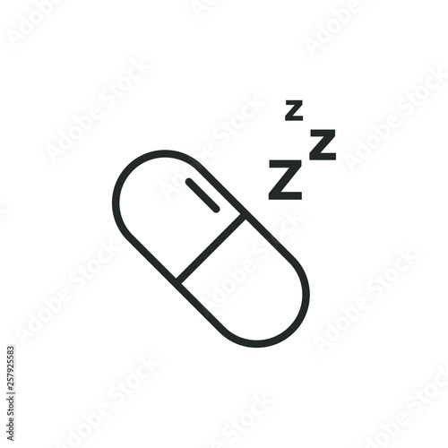 Sleep graphic design template vector illustration