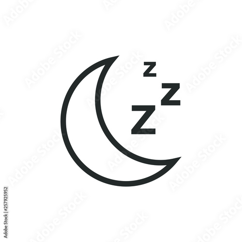 Sleep graphic design template vector illustration