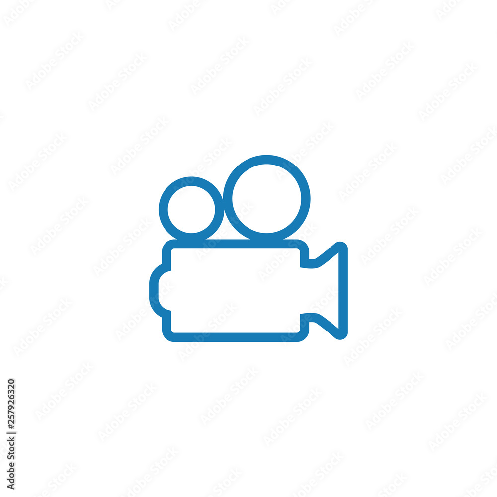 Video recorder graphic design template vector illustration Video recorder graphic design template vector illustration