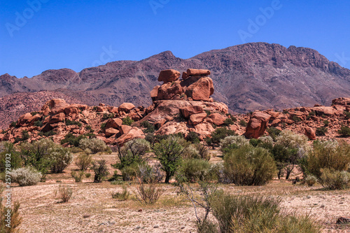 Tafraout rocks morocco