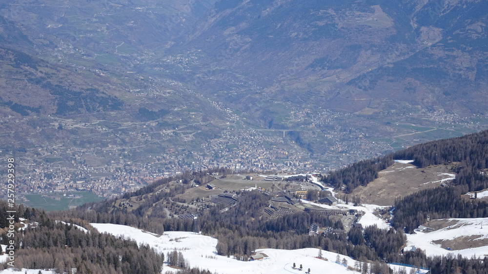 Città di Aosta veduta