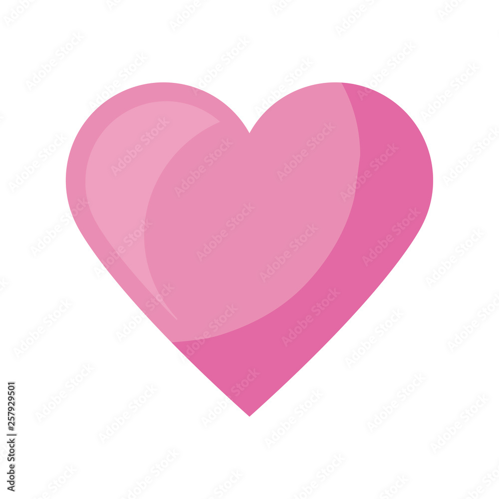 heart love isolated icon