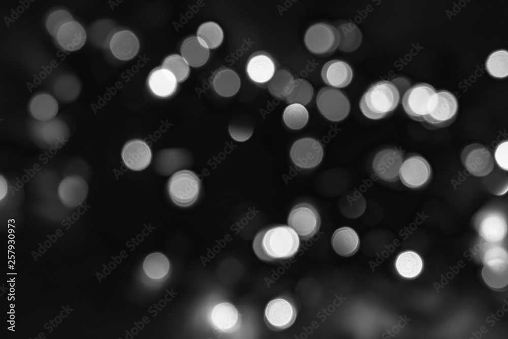Black and white bokeh abstract background Black and white bokeh abstract background