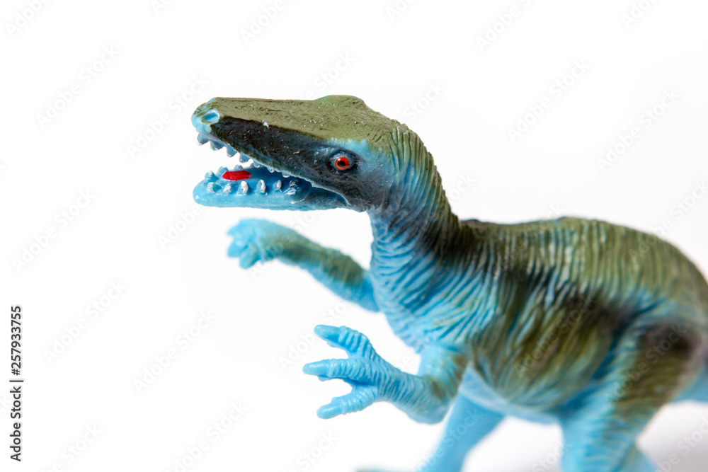 Naklejka premium dinosaurs isolated on white background