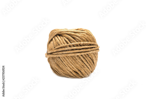 roll of twine isolated