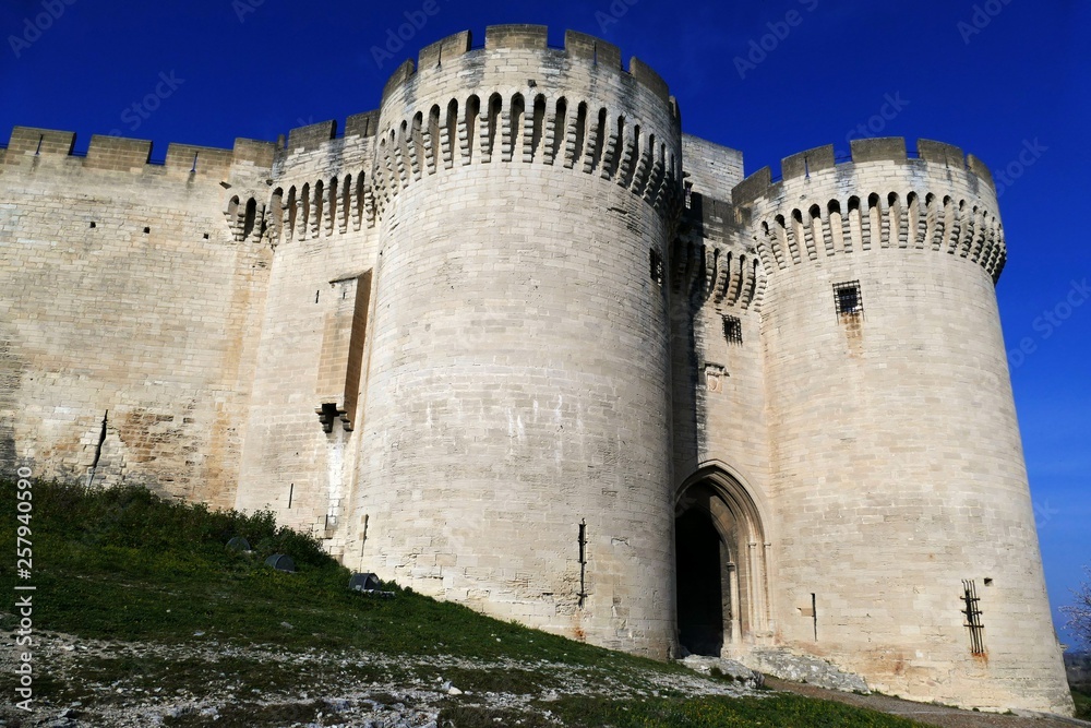 Fort Saint-André à Villeneuve-lez-Avignon, Gard, France