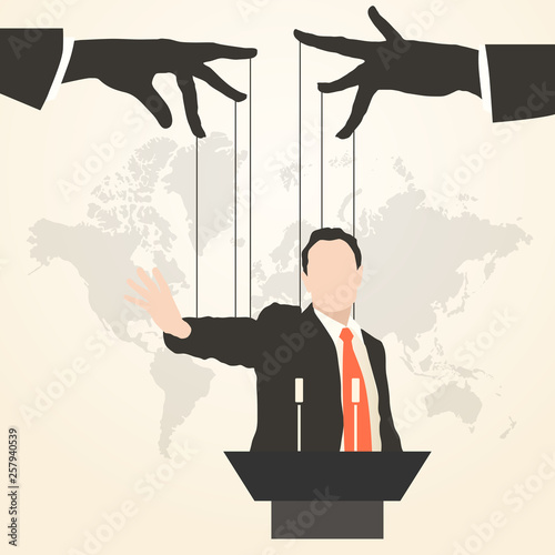 man speaker silhouette leader