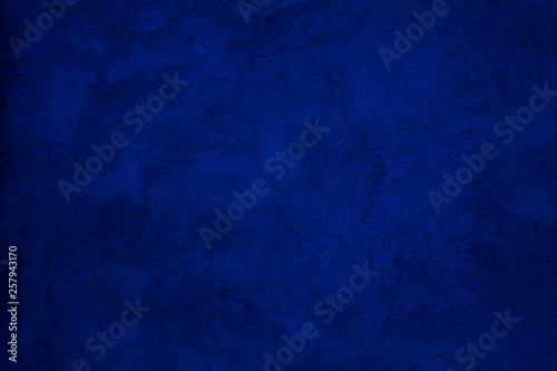 abstrack dark blue Plaster concrete texture, stone surface for postcard, copy space
