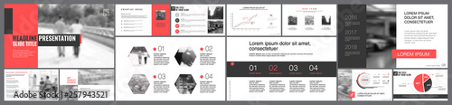 Marketing Charts Slide Templates Set