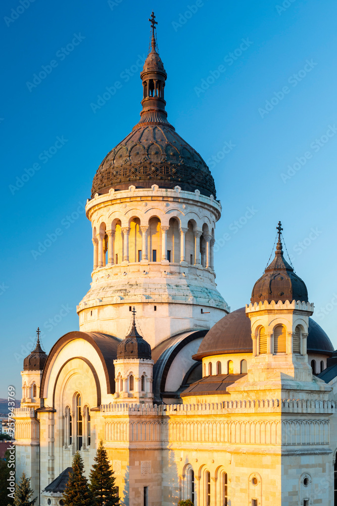 Exterior of Dormition of the Theotokos Cathedral against clear sky Exterior of Dormition of the Theotokos Cathedral against clear sky