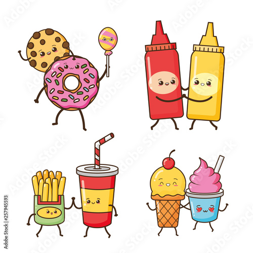 kawaii fast food