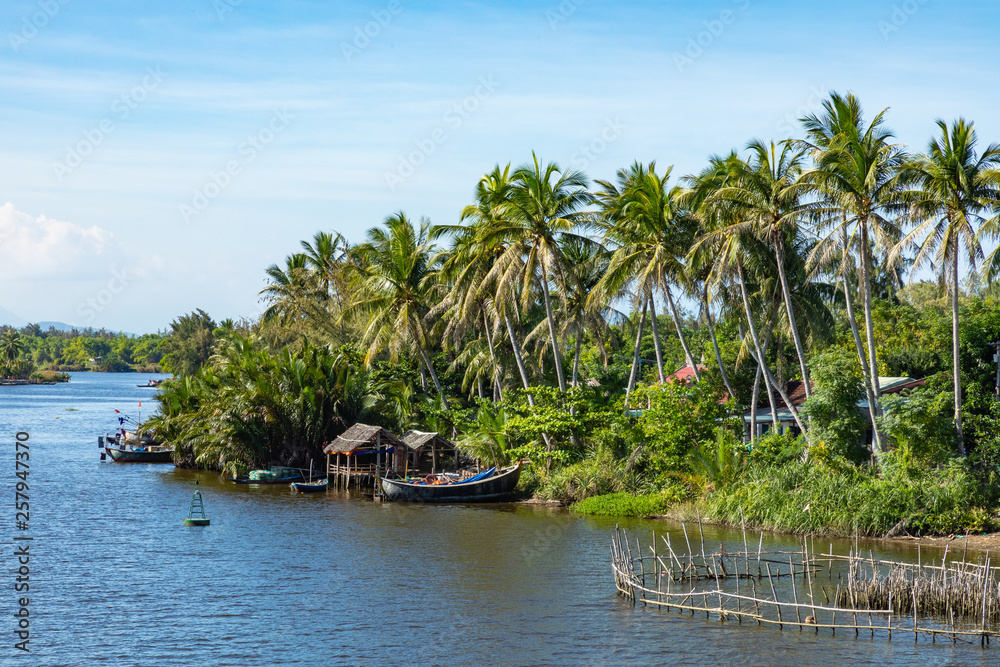 Traditional village near Hoi An, Vietnam.