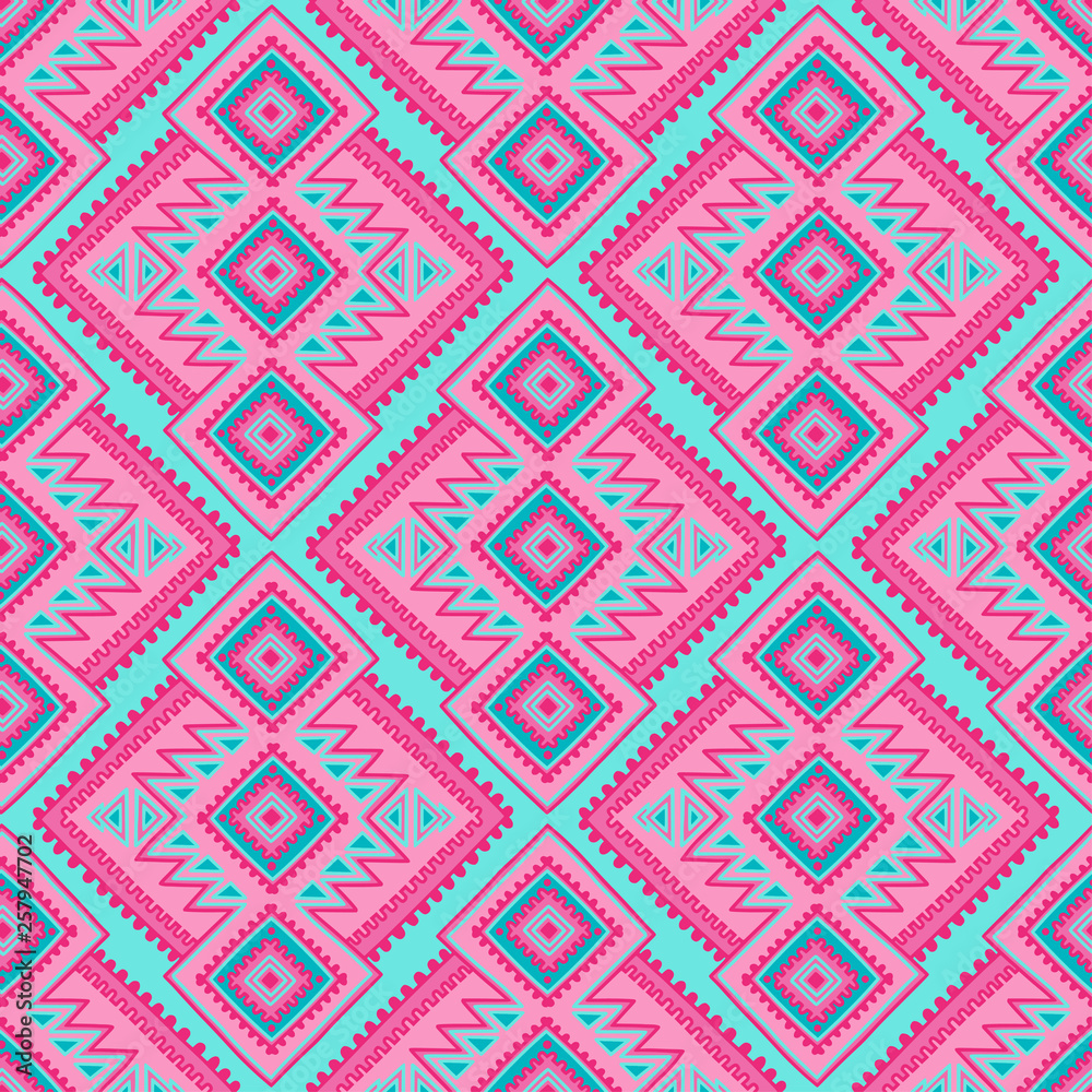 Ethnic seamless pattern. Tribal line print in african, mexican, american, indian style. Geometric boho background. Ethnic and tribal motifs can be used in fabric design. Ethnic seamless pattern. Tribal line print in african, mexican, american, indian style. Geometric boho background. Ethnic and tribal motifs can be used in fabric design.