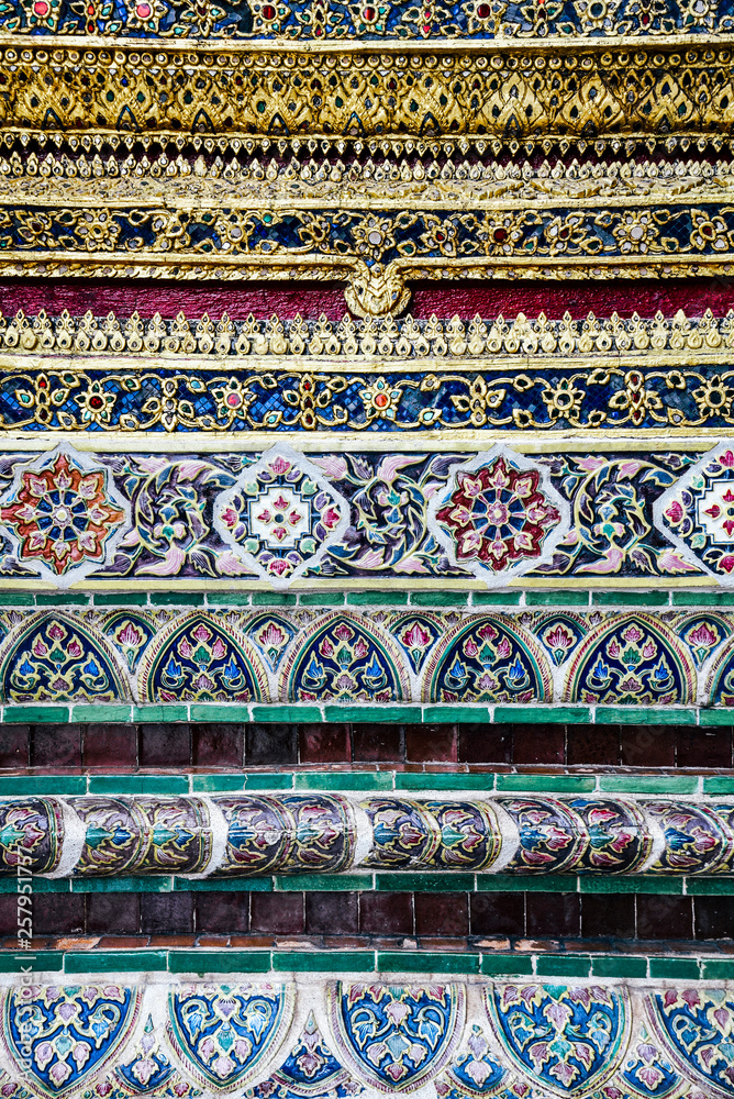 The Grand Palace in Bangkok, Thailand 
